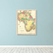 Afrika 9 canvas afdruk (Insitu (Houten vloer))