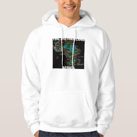 AFRIKA, AFRIKA, MOEDERLAND HOODIE (Voorkant)