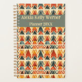 Afrika Amhara Ethiopië Boho Folklore Fiesta Planner (Voorkant)