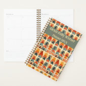 Afrika Amhara Ethiopië Boho Folklore Fiesta Planner (Display)