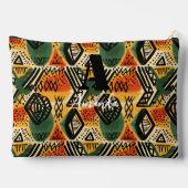 Afrika Amhara Ethiopië Geometrisch Etnisch Patroon Etui (Achterkant)