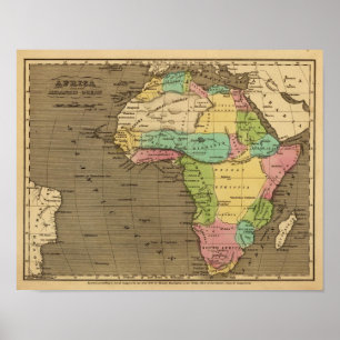 Afrika, Atlantische Poster