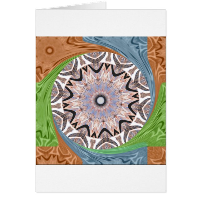 Afrika-Azië - traditioneel patroon (Voorkant)