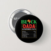 Afrika Black Dada Voeding Feit Melanine Bewust Ronde Button 5,7 Cm (Voorkant /achterkant)