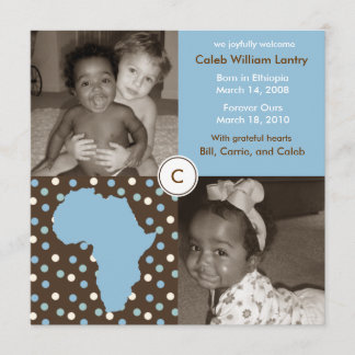 Afrika Blok: Blue Polkas Aankondiging