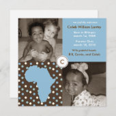 Afrika Blok: Blue Polkas Aankondiging (Voorkant / Achterkant)