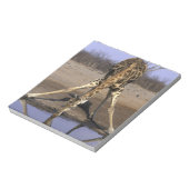 Afrika, Botswana, Chobe National Park, Giraffe Notitieblok (Gedraaid)