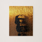 Afrika, Botswana, Okavango Delta. Afrikaans Legpuzzel (Verticaal)