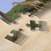 Afrika, Botswana, Okavango Delta. Zuidelijk Legpuzzel (Zijkant)