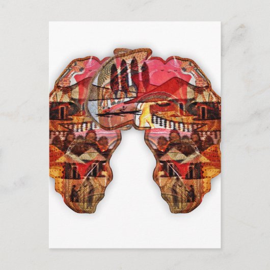 Afrika Briefkaart (Voorkant)