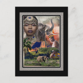 Afrika Briefkaart