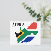 Afrika Briefkaart (Staand voorkant)