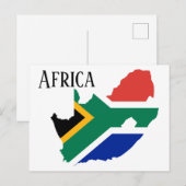 Afrika Briefkaart (Voorkant / Achterkant)