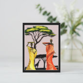 Afrika Briefkaart (Staand voorkant)
