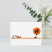 AFRIKA BRIEFKAART (Staand voorkant)