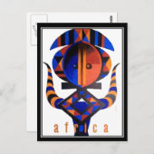 Afrika-Briefkaart Briefkaart (Voorkant / Achterkant)