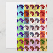 Afrika Briefpapier (Voorkant / Achterkant)