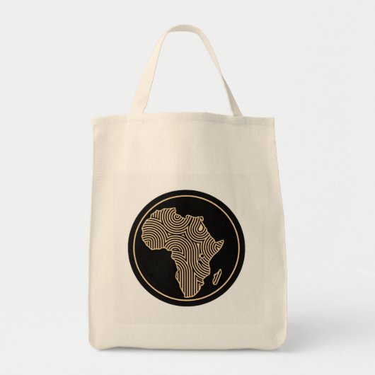Afrika-Canvas tas (Voorkant)