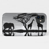 Afrika Case-Mate iPhone Case (Achterkant (horizontaal))