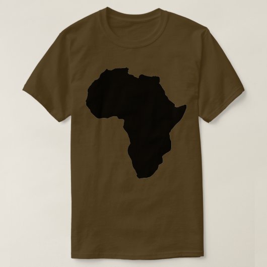 Afrika - continent 1 t-shirt (Design voorkant)