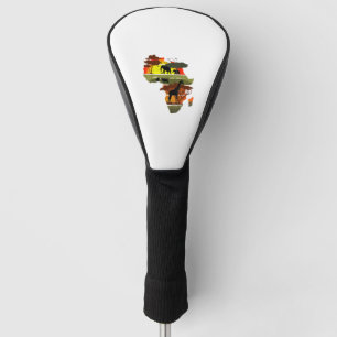 Afrika Continent Sunset Safari Natuur Wild Life Golfheadcover