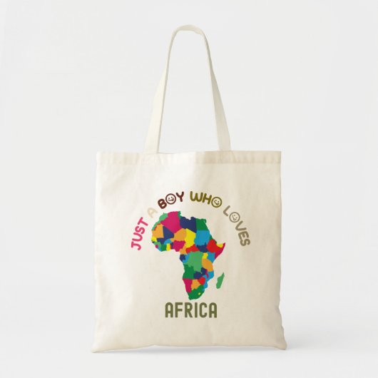 Afrika continent tote bag (Voorkant)