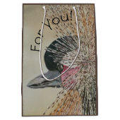 AFRIKA CROWN CRANE MEDIUM CADEAUZAKJE (Voorkant)