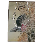 AFRIKA CROWN CRANE MEDIUM CADEAUZAKJE (Achterkant)