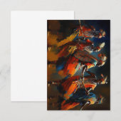 Afrika Dans van de Masai - Bedankkaartjes Bedankkaart (Voorkant / Achterkant)