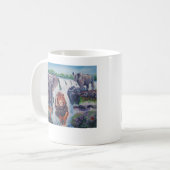 AFRIKA De Grote Vijf Koffiemok (Voorkant links)