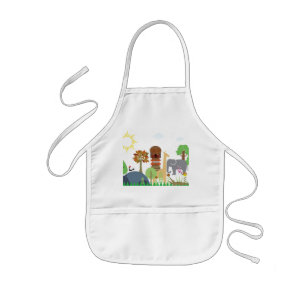 Afrika - Dieren Kinder Schort