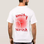 Afrika eenheid. t-shirt (Achterkant)