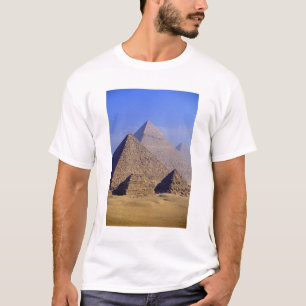 Afrika, Egypte, Caïro, Giza. Grote piramiden T-shirt