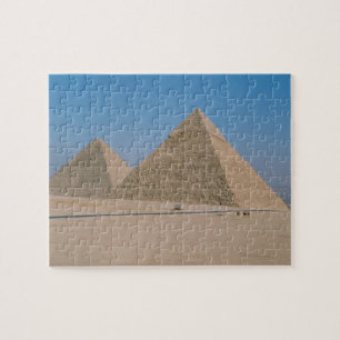 Afrika - Egypte - Caïro - Grote Pyramiden van Giza Legpuzzel