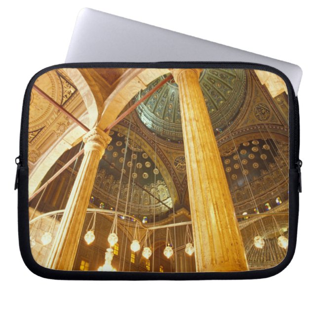 AFRIKA, Egypte, Caïro, Muhammad Ali Mosque Laptop Sleeve (Voorkant)