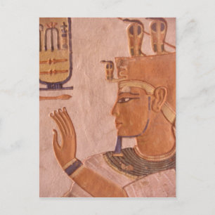 Afrika, Egypte, Vallei der Koningen. Grafwand Briefkaart