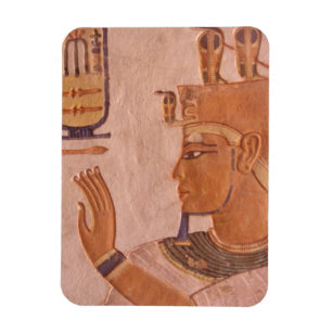 Afrika, Egypte, Valley of the Kings. Tombe-wand Magneet