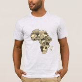 Afrika: Embossed en Empowerment T-shirt (Voorkant)
