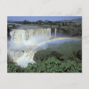 Afrika, Ethiopië, Blauwe Nijl, Cataract. 2 Briefkaart