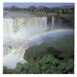 Afrika, Ethiopië, Blauwe Nijl, Cataract. 2 Tegeltje