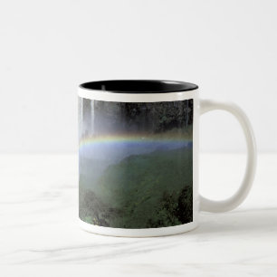 Afrika, Ethiopië, Blauwe Nijl, Cataract. 2 Tweekleurige Koffiemok
