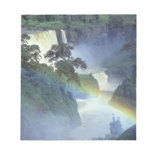 Afrika, Ethiopië, Blauwe Nijl, Cataract. Notitieblok