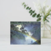 Afrika, Ethiopië, de Blauwe Nijlrivier, Cataract. Briefkaart (Staand voorkant)