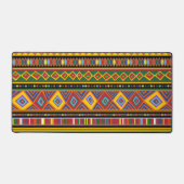 Afrika Etnisch Kunstpatroon Bureaumat (Voorkant)