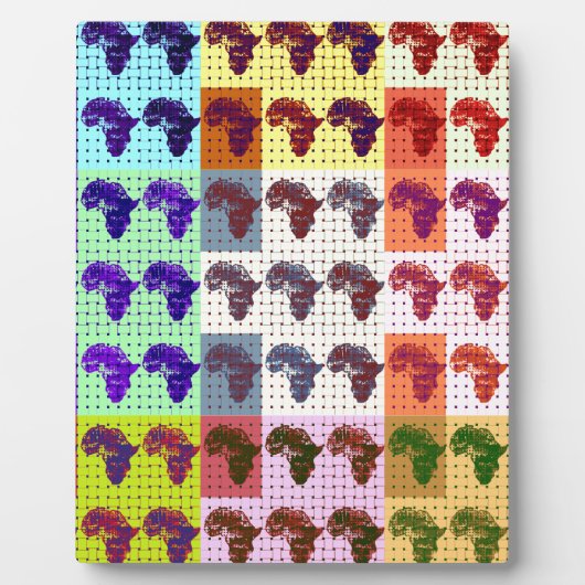 Afrika Fotoplaat (Voorkant)