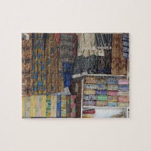 Afrika, Ghana, Accra. Accra Textiel & Ambacht Legpuzzel