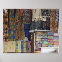 Afrika, Ghana, Accra. Accra Textiel & Ambacht