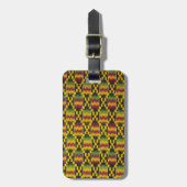 Afrika, Ghana, Accra. Nationaal Museum, 2 Bagagelabel (Voorkant verticaal)