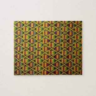 Afrika, Ghana, Accra. Nationaal Museum, beschouwd Legpuzzel