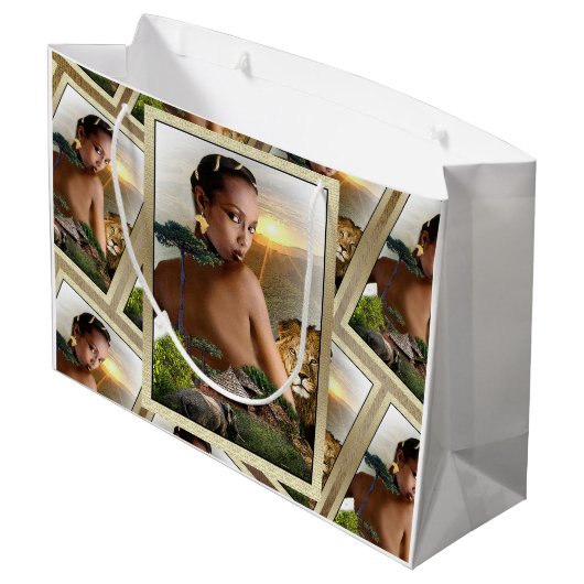 Afrika Groot Cadeauzakje (Achterkant Gekanteld)